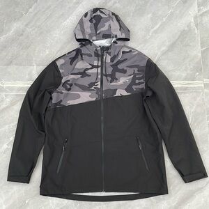 Men’s LVFT Live Fit Hoodie Zipper Windbreaker Rain Jacket XL